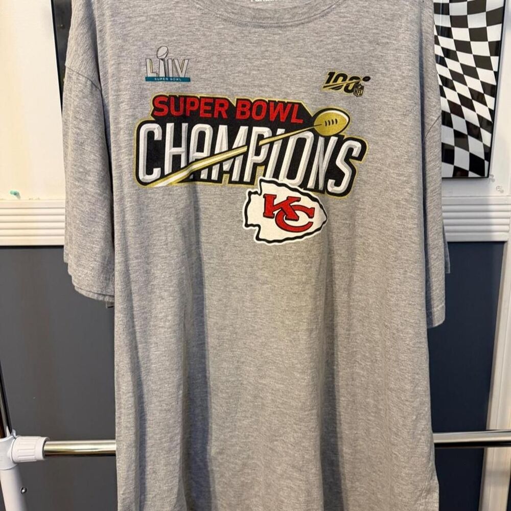 Kansas City Chiefs Superbowl LIV Champions Tee- Fanatics Brand